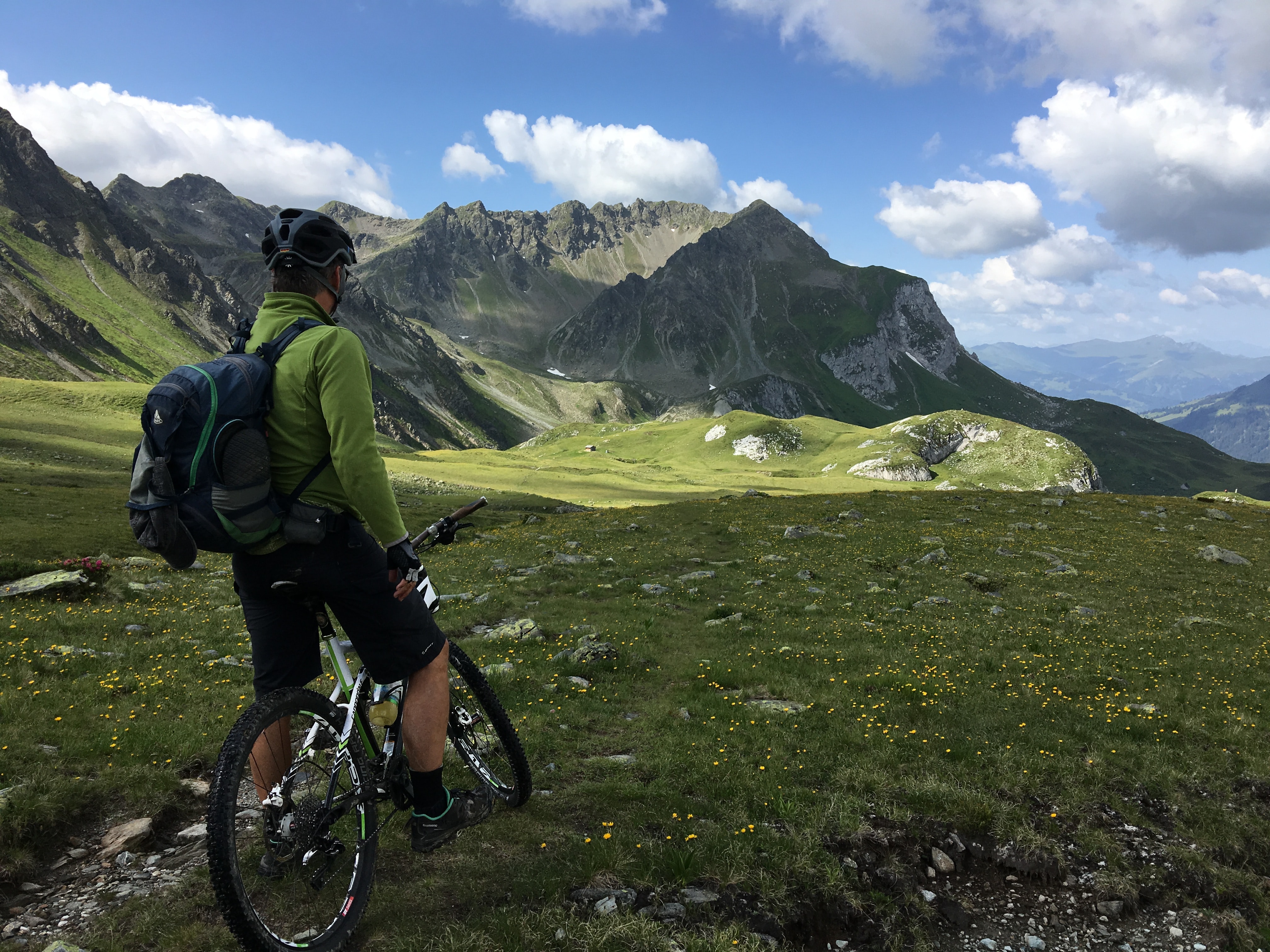 mountain biking