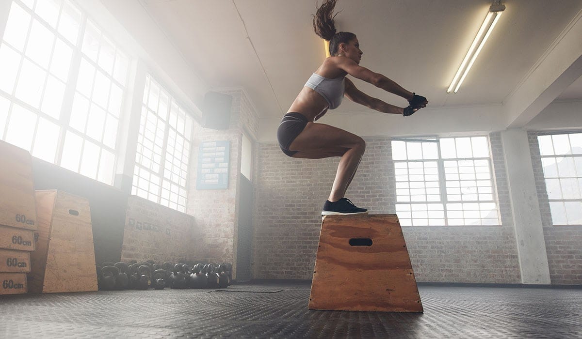 box jumps