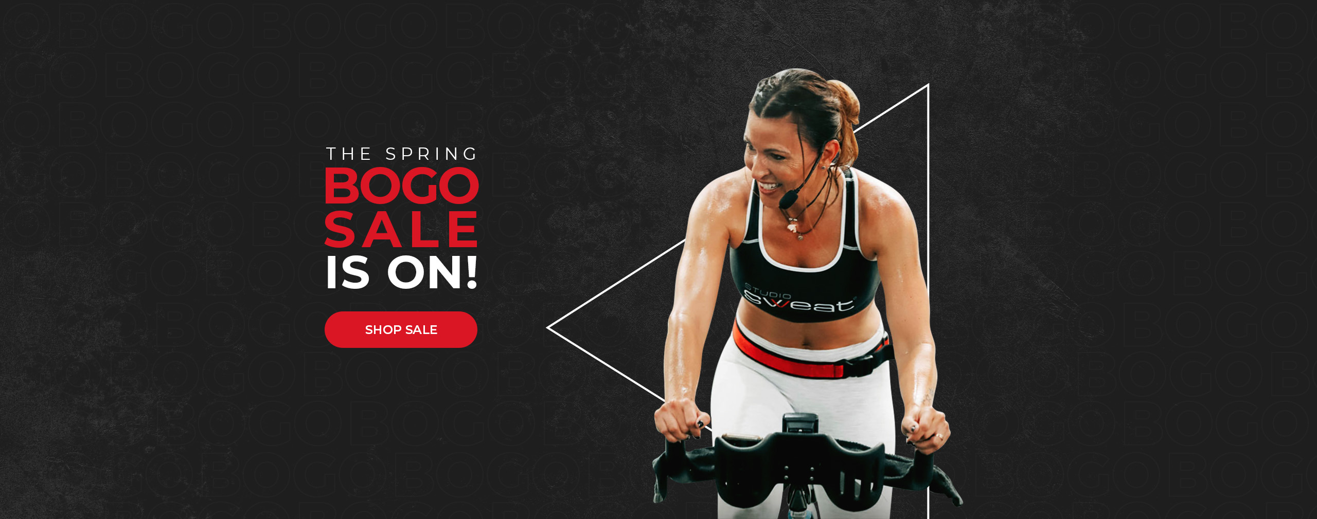 Shop Our SPRING SALE SUPER SALE and Get Unlimited Access to Studio SWEAT onDemand Indoor Cycling and Training workouts from home!