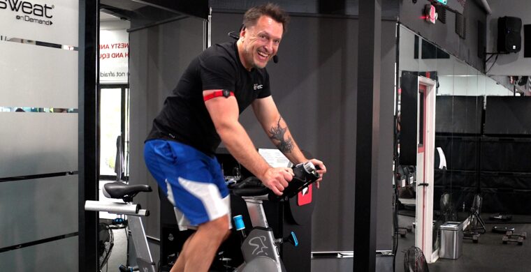 40 Minute Spin Class with Standing Drills Stand & Deliver II